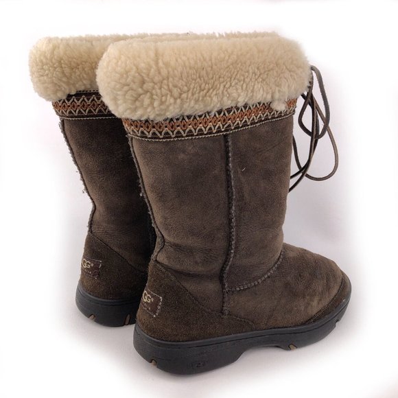 UGG Ultimate Cuff Tall Winter Boots 8 - Picture 5 of 12